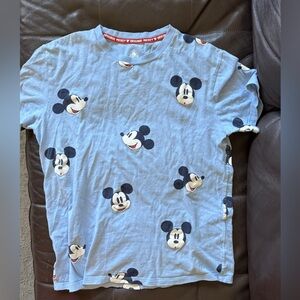 Disney Mickey Mouse Light Blue Tee